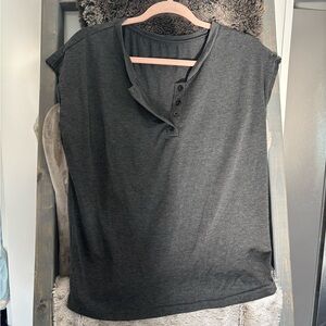 Charcoal Gray Women's Top